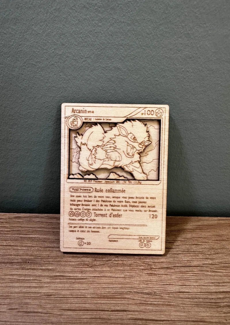 Carte Pokémon Arcanin