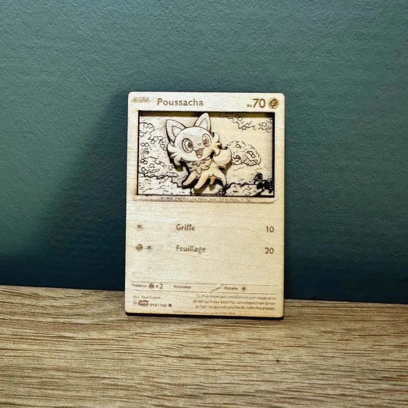 Carte Pokémon Poussacha