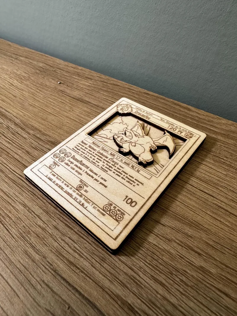 Carte Pokémon sur mesure