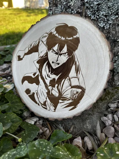 Dessous de plat Eren en bois gravé – photo 4
