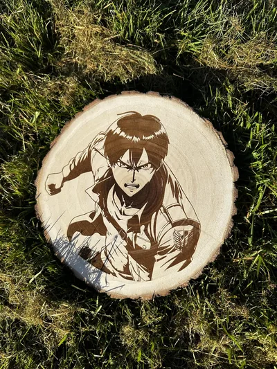 Dessous de plat Eren en bois gravé – photo 5